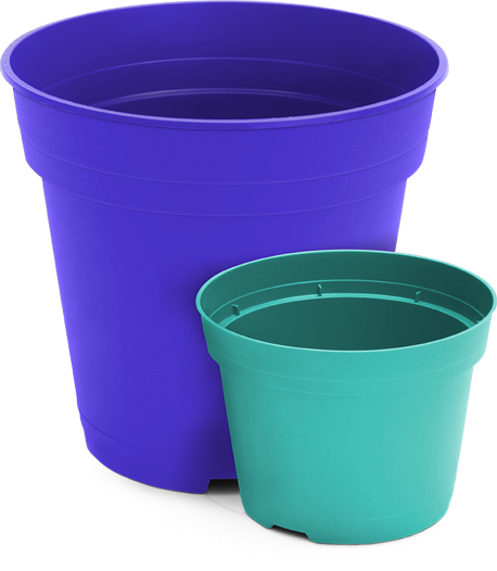 <i>Injection moulded</i> pot <i>Injection moulded</i> pot