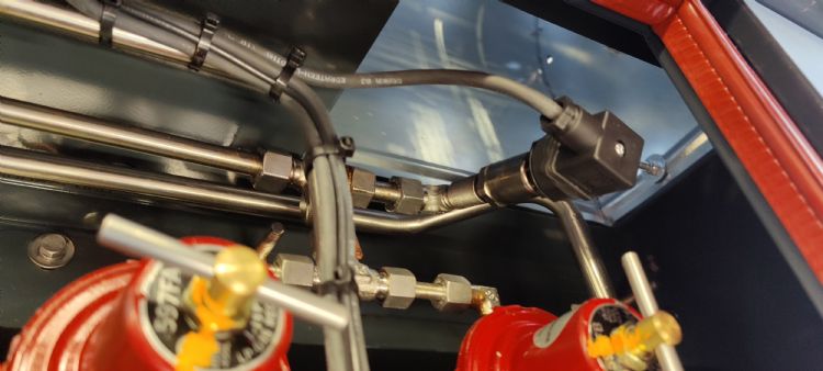 De gasdruksensor De gasdruksensor