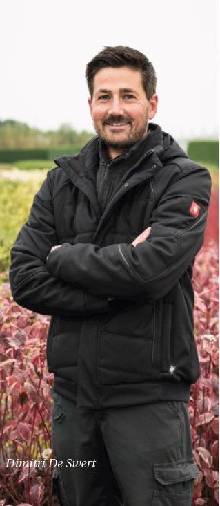 Dimitri de Swert, eigenaar van Boomkwekerij Peers Dimitri de Swert, eigenaar van Boomkwekerij Peers