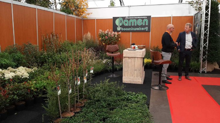 Patrick Damen samen met Frank van den Bergh van IBN Patrick Damen samen met Frank van den Bergh van IBN