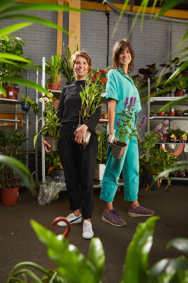 Suzanne van Straaten (l) en Liedewij Loorbach, oprichters van sprinklr Suzanne van Straaten (l) en Liedewij Loorbach, oprichters van sprinklr