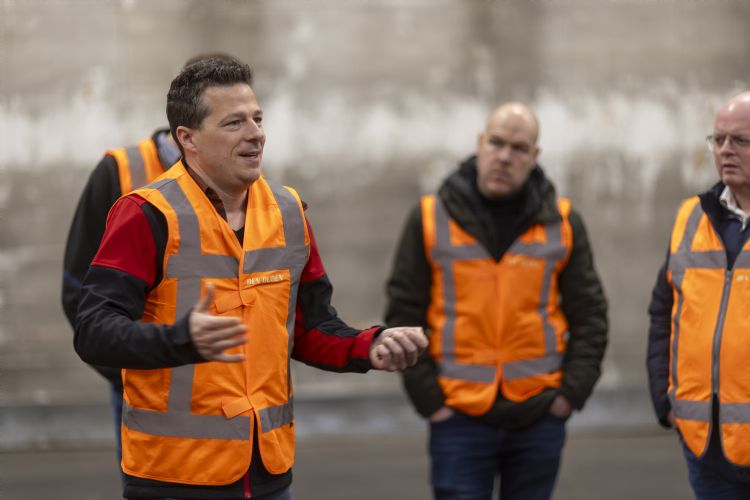 Arjan Kuppens (Den Ouden) geeft uitleg Arjan Kuppens (Den Ouden) geeft uitleg