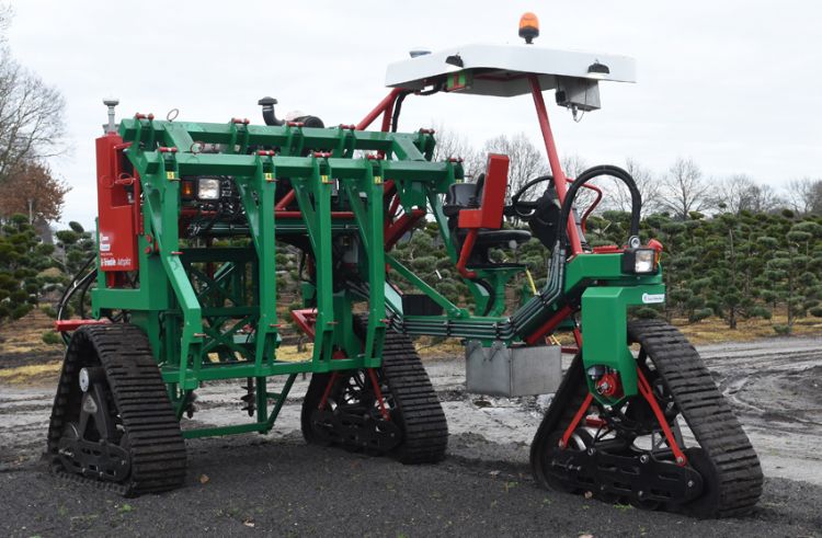 Ezendam-werktuigdrager op rupsbanden Ezendam-werktuigdrager op rupsbanden