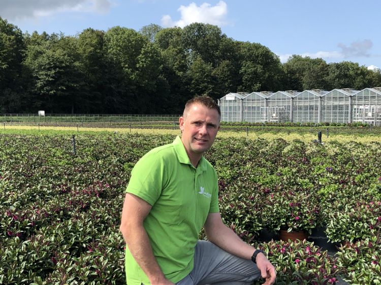 Dirk van Diepen, eigenaar van FlevoFlora, richt zich allereerst op de teelt van een gezond en vitaal gewas. Dirk van Diepen, eigenaar van FlevoFlora, richt zich allereerst op de teelt van een gezond en vitaal gewas.