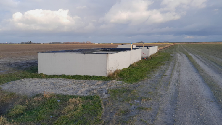 Dankzij de installatie in Texel jaarrond regenwater voor irrigatie