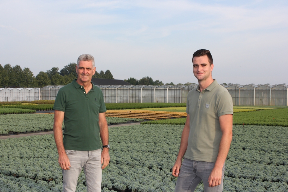 Erik (l) en Glenn van Dijck