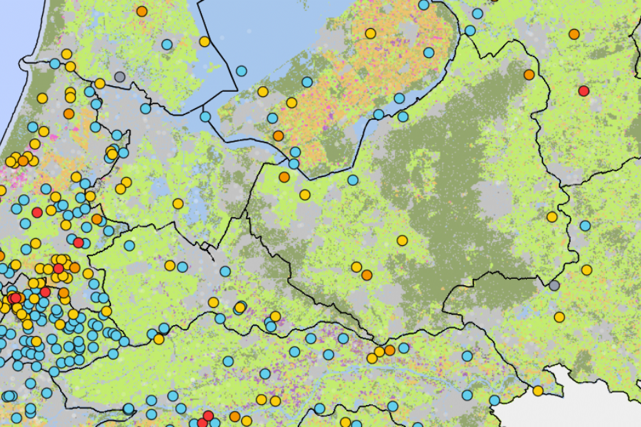 Kaartbeeld ter illustratie