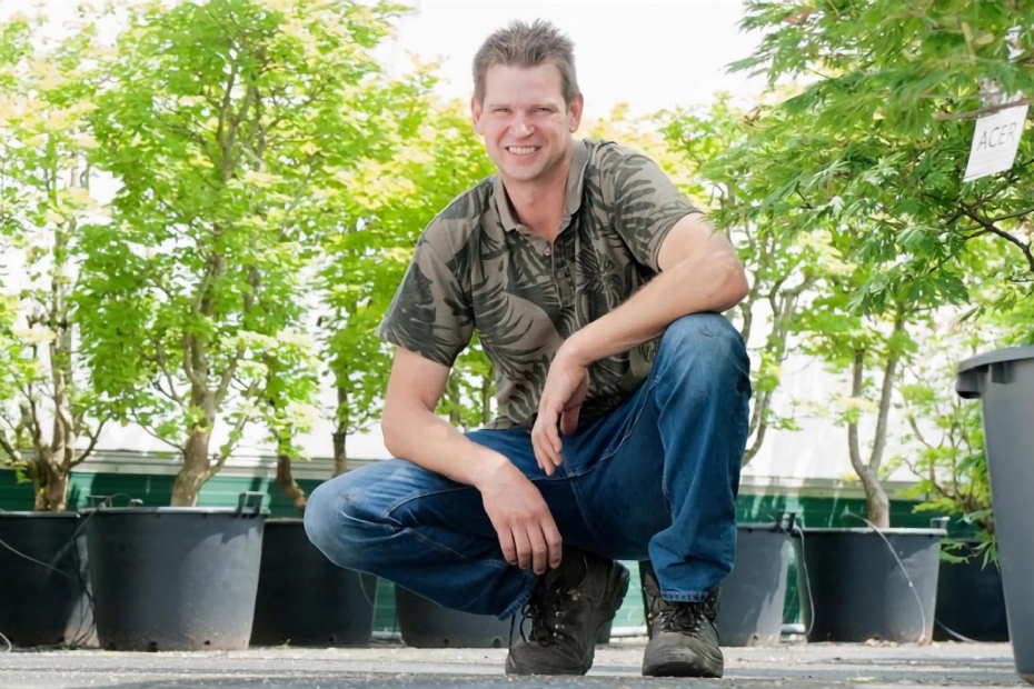 Kweker Patrick Braspenning gaat dit voorjaar door met de proef.