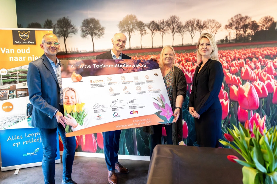 Hester Maij, Mark-Jan Terwindt, Tinus Teeuwen en Femke Wiersma