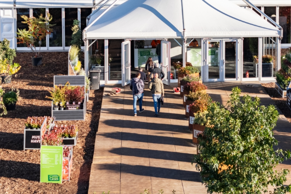 Archieffoto van vakbeurs GrootGroenPlus