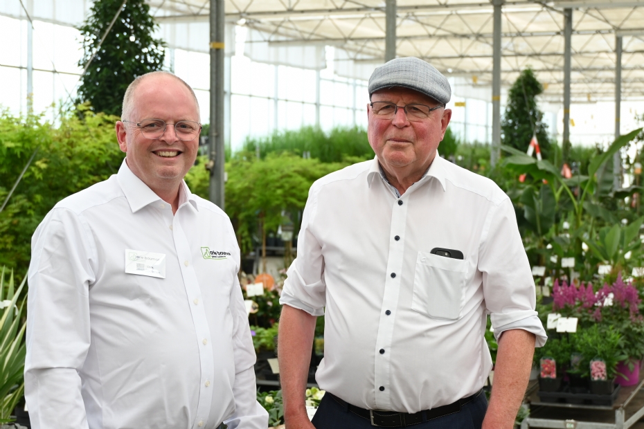 Vader en zoon Bouman (Dirk links en Arie rechts)