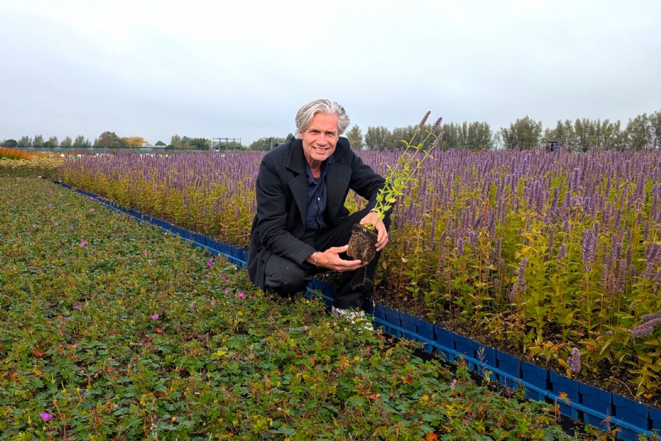 Erwin Weening, vanaf 13 oktober 2025 algemeen directeur van vasteplantenkwekerij Griffioen Wassenaar.