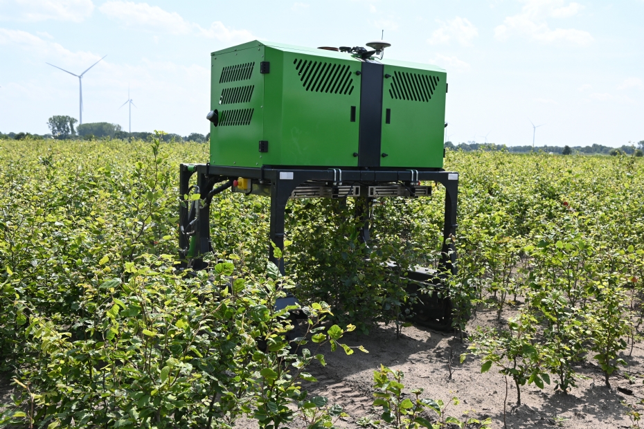 Autonoom werkende UV-gestuurde schimmelbeheersing